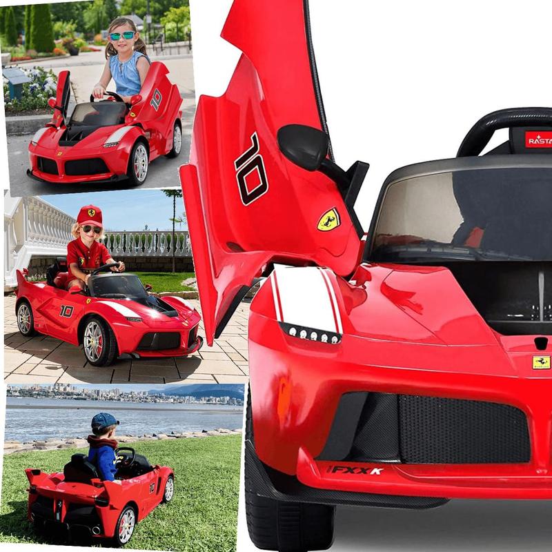 Carrinho Eletrico Shiny Toys La Ferrari FXX K 12V Vermelho - Mini